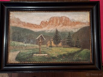 Staré maľované obrazy. - 10