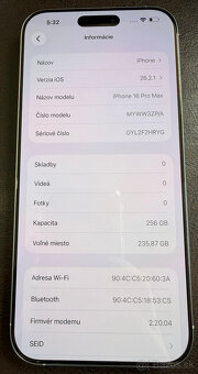 Apple iPhone 16 pro max 256GB ako nový - 10