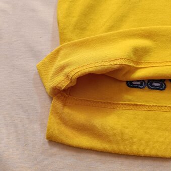 Tommy Hilfiger vintage 90s pruhovaná polokošeľa dlhý rukáv M - 10
