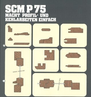 Štvorstranná fréza SCM - 10