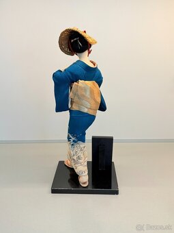 Japonská bábika Sado Okesa - 10