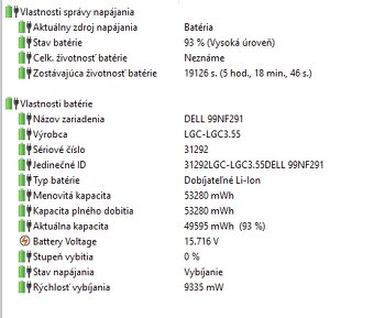 DELL Latitude 3500 - 15.6" / i5 / SSD / nová batéria - 10