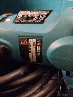 Makita HR2631FT kladivo / vrtačka SDS - 10