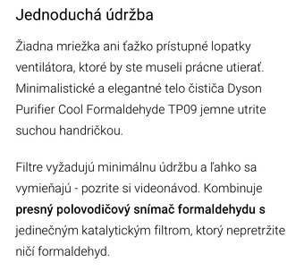 Čistička vzduchu Dyson - 10