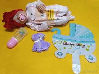 Realistické spinkajúce miminko - 10