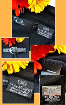 FOIL - Merino svetrík veľkosť S/M/L- oversize - - 10