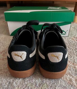 PUMA Palermo tenisky koža čierno biele veľkosť 41 - 10