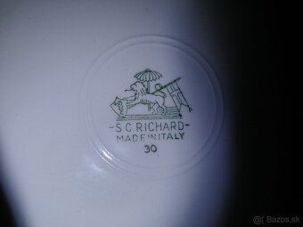 Talianska starožitna obedova súprava - 10