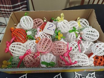 Háčkované ozdoby na Veľkú noc - 10