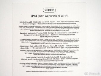 Apple Ipad 10gen.(2022) 256GB Wifi Strieborný - 10
