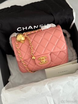 CHANEL kabelka ruzova NOVA - 10