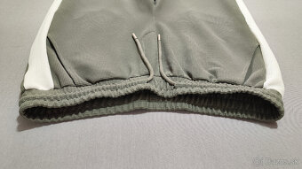 Pánske voľnočasové nohavice olivovo zelené - 10