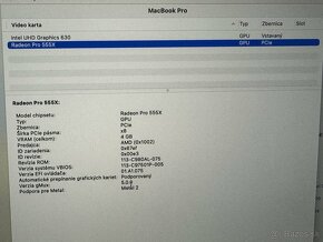 Apple Macbook Pro 15" TB (mid 2018) i7, 16gb, 256gb, 4xUSB-C - 10
