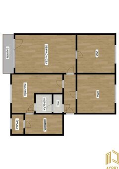 3 - IZB. BYT (79m2) s LOGGIOU, GARÁŽ, RUŽOVÁ ul. SENICA - 10