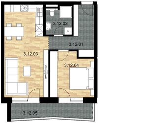 Kompletne zariadeny 2 izbový byt v Senci s parkovacim statim - 10