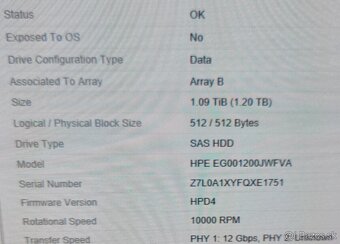 Server HP proliant ML350 gen9 - 10