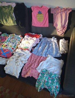 Balík letného oblečenia pre dievčatko veľ. 62/68 - 10