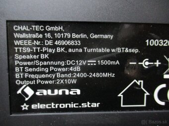 AUNA gramofon - 10