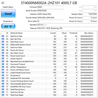 3,5" HDD Seagate / WD / Toshiba 4TB - 10