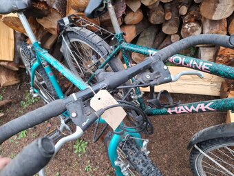Predám bicykle v nalezovom stave 4x - 10
