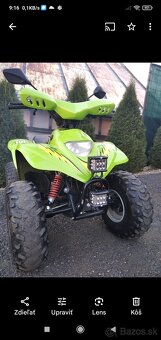 Predám Detská stvorkolka ATV 100 KVALITNA - 10