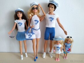 šaty pre rôzne bábiky barbie ken chelsea kelly stacie evi - 10