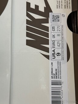 Nike Travis Scott Jordan 1 Low Velvet Brown - 10