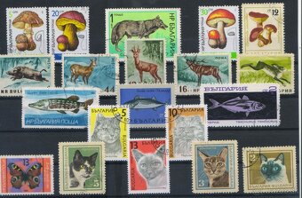 Poštové známky, filatelia: Fauna a flóra - 10
