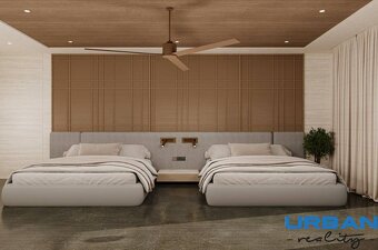 TROJIZBOVÁ VILA V LUXUSNOM HOTELOVOM REZORTE NA ZANZIBARE - 10