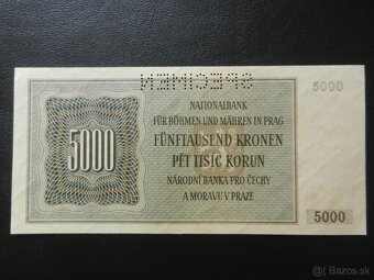 Vzácnejšie bankovky, rôzne obdobia 3 - 10