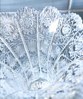 Krištáľ - misa , váza , poháre, - 10