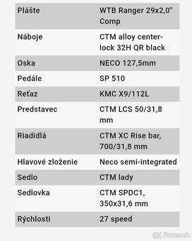 CTM charisma 5.0 29 - 10