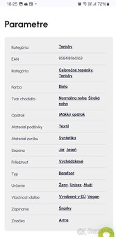 Barefoot tenisky Artra - Moon vegan biele v.37/38 - 10