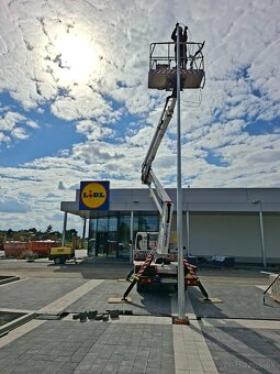 Prenájom plošiny 21m - 10