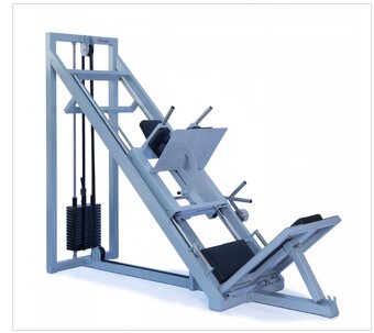Hacken drep-legpress na tehly - 10