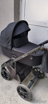 Roan bass next čierny kočík trojkombinácia - 10