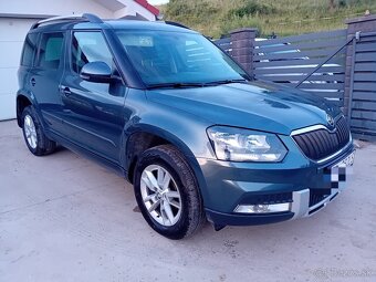 Predám Škodu YETI 2,0 tdi 4x4 DPH 2016 - 10