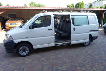 Toyota Hiace 2.5 D-4D 4WD 6-miestna dodávka LONG, M5, 86kW, - 10