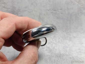 Vojenské krásné dělostřelecké švýcarské stopky Lemania. - 10