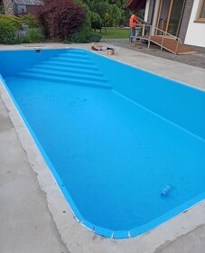 Zváranie bazénov, kúpacích a záhradných jazierok PVC fóliami - 10