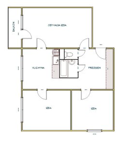 3-izbový byt s balkónom, širšie centrum, Rožňava - 10