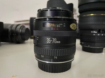 Predám objektívy Cannon Sigma - 10