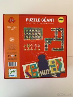 DJECO puzzle - Mesto (skladacia dráha - cesta) - 10