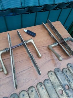 Predám mosadznú kľučky na dvere - 10