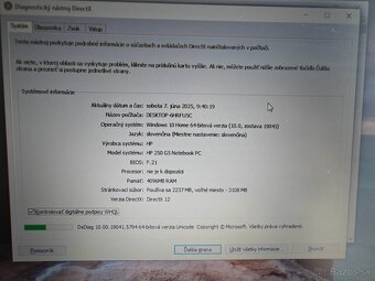 HP 250 G5 s novou batériou - 10