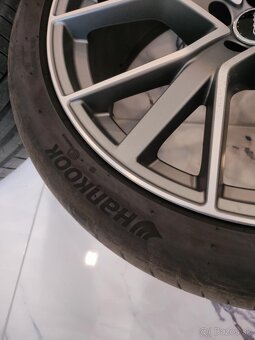 4ks orig. Alu disky Audi 5x112 r22 pneu 7mm 285/35 r22 - 10
