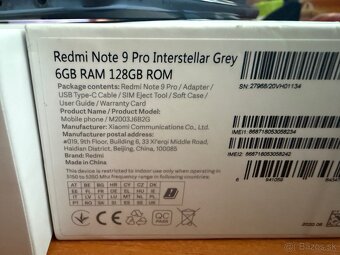 Xiaomi Redmi note 9 pro 6/128gb - 10