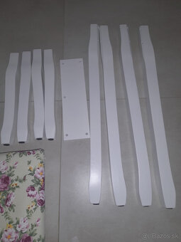 Toaletný stolík so zrkadlom a taburetkou / SONGMICS - 10