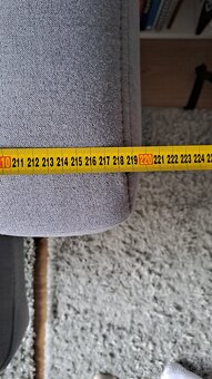 Rozkladacia pohovka svetlosivá - 10