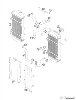 KTM 400 450 525 SX/MXC/EXC 03 04 05 06 07 - 10